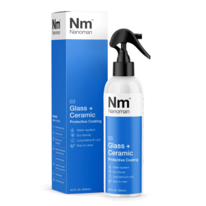 nanoman easy clean shower glass and ceramic protective coating