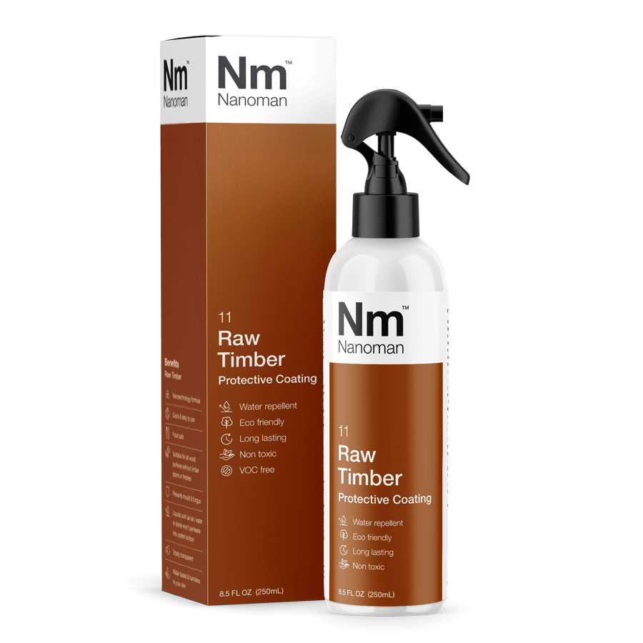 nanoman timber nano protection, water repellent, easy clean