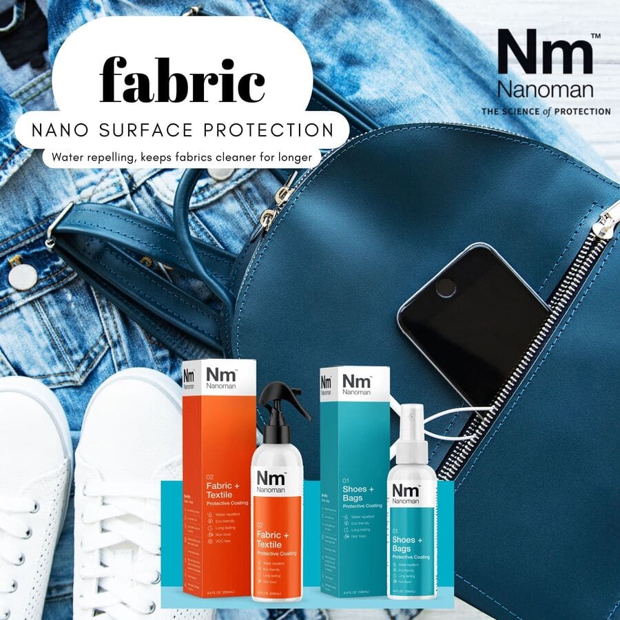 Nanoman Fabric Protection, water repellant