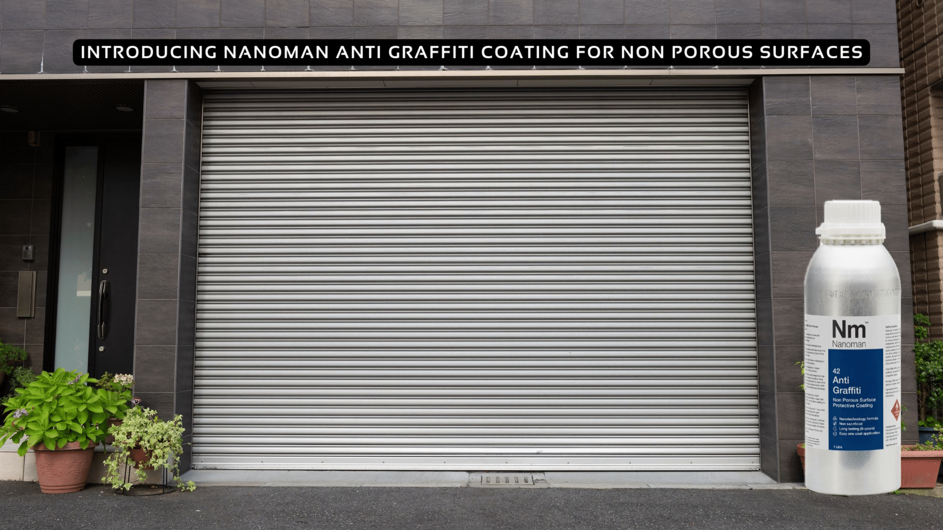 Anti Graffiti for Metal Surfaces