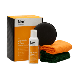 Nanoman Car Polish and Sealant Kit for brilliant shine with UV and abrasion-resistant protection for surface durability.